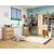 Akord Sonoma Oak Desk in a Modern Children's Room Setting