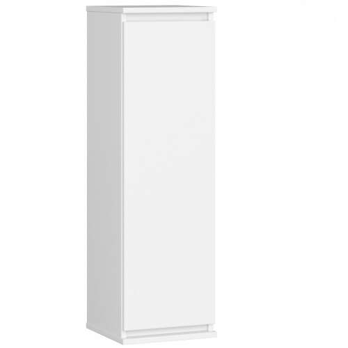 Weißer Wandschrank mit einer Tür, AKORD CLP Kollektion