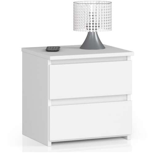 2 fiókos éjjeliszekrény P40_40 #fehér