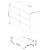Akord 6-drawer dresser dimensions, technical drawing