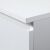 Akord CLP White Matte Dresser K140 Drawer Corner Detail