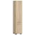 Akord FIN 2-Door Bathroom Cabinet, 140 cm, Sonoma Oak, front view