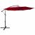 Akord ASTER 245x300cm piros konzolos kerti napernyő