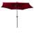 Akord ORIENT Red Patio Umbrella 235x270cm, Tiltable, Waterproof, UV Protected