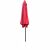 Akord ORIENT Red Patio Umbrella folded