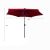 Akord ORIENT Red Patio Umbrella dimensions: 235cm height, 270cm width