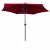 Akord ORIENT Red Patio Umbrella 235x270cm, Tiltable, Waterproof, UV Protected