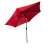 ORIENT red garden umbrella, tilt function, 270cm canopy, 235cm height