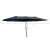TILIA sötétszürke kerti napernyő, 270 x 460 cm, dőlésszög állítható, méretek