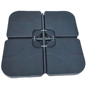 Sunshade holder base 50x50cm - black