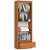 Akord CLP Wide Standing Bookcase with Drawer, Alder Finish