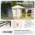 TecTake Luxus Kerti Pavilon - 4x3m - 6 Oldalfallal 135208239