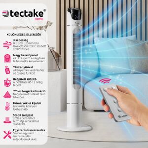 tectake Toronyventilátor - 110cm