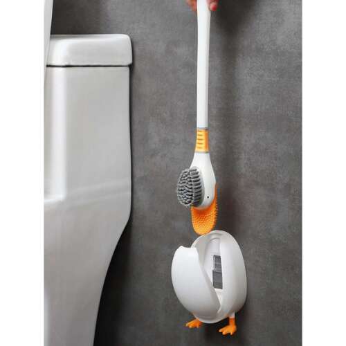 WC Kefe Tartóval - Kacsa Alakú - Narancssárga