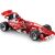Szögletes nézet a CaDA C52016W piros Formula versenyautóról
