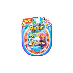 Mighty Beanz 5-ös játékkészlet, 5 db gyűjthető babfigurát tartalmaz, flip, roll and race játék - Barkácsolás, Autópálya & Parkolóház és Figura