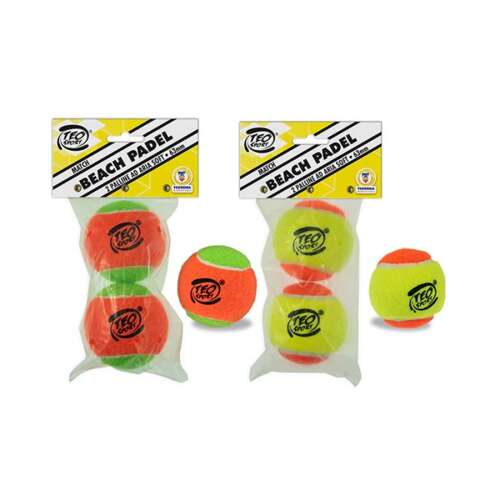 Teo Sport - Puha Gyermek Teniszlabda - 2 db - Neon