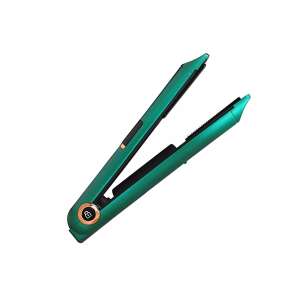 Îndreptător de păr fără fir verde cu funcție de powerbank - Placa de păr