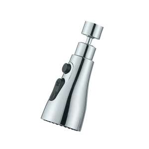 Krómozott konyhai csaptelep szórófej 3 permetezési móddal - Nonbrand Csaptelep