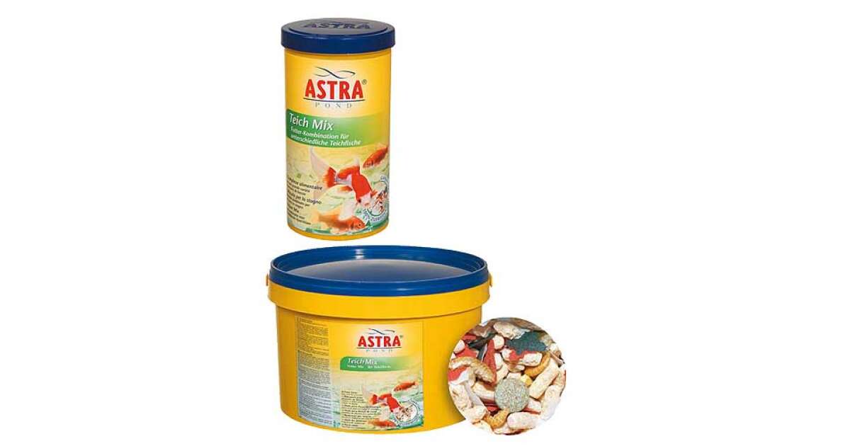 ASTRA TEICH MIX 1l/ 145g kombinované krmivo zmes vločiek, peliet