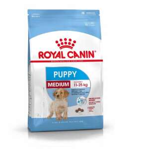 Karma dla szczeniąt Royal Canin Medium Puppy, 4kg worek, dla szczeniąt ras średnich 11-25kg - Karma dla psów