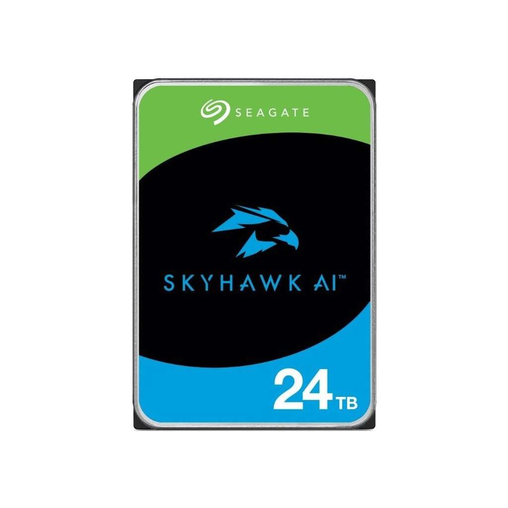Seagate 24tb skyhawk ai sata3 3.5" hdd (st24000ve002)