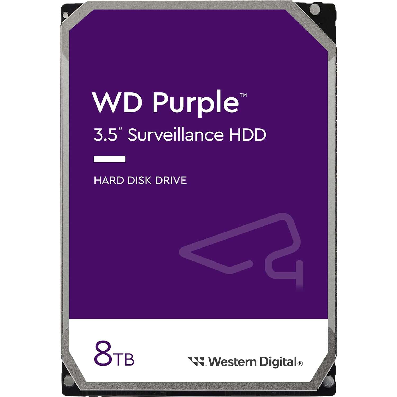 Western digital 8tb purple sata3 3.5" dvr hdd (wd85purz)