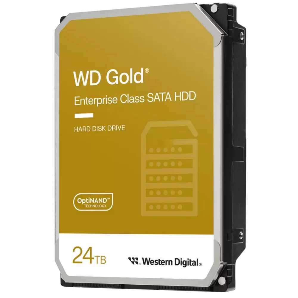 Western digital 24tb gold sata3 3.5" hdd (wd241kryz)