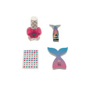 Create it! Mermaid Manikür-Set, enthält Nagellack, Nagelfeile, Nagelknipser und Nagelaufkleber - Create It!