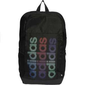 Adidas Motion Linear Graphic black backpack with colorful stripes - Adidas Backpack