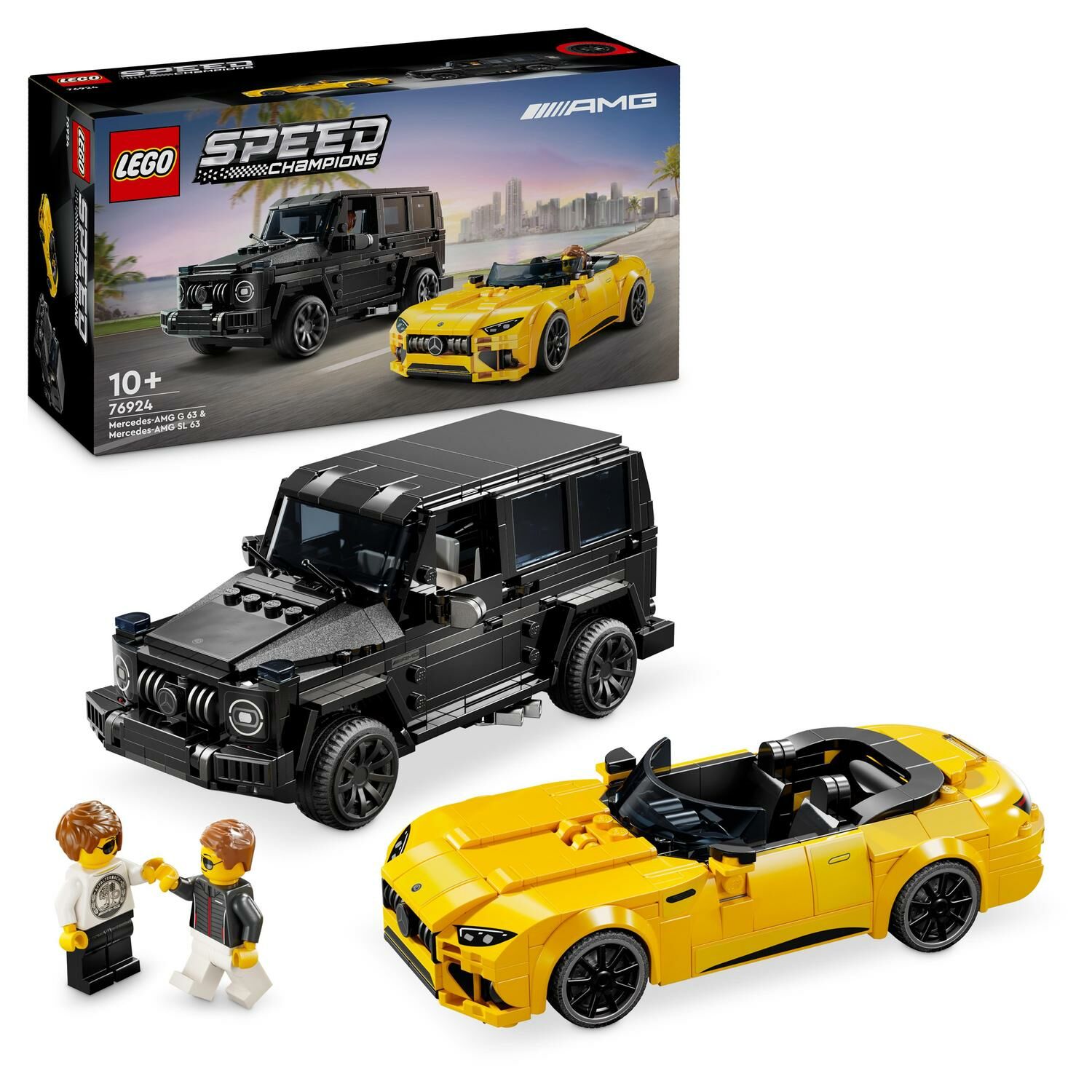 E-shop LEGO® Speed Champions Mercedes-AMG G 63 a Mercedes-AMG SL 63 76924