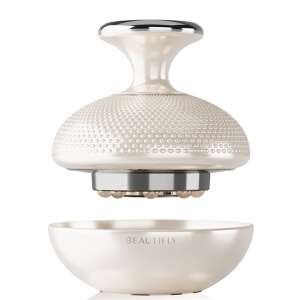 Beautifly B-Lumix Body Massage Device, white, with multiple massage heads - Electric massager