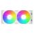 ID-Cooling CPU-Wasserkühler - Space SL240 XE WHITE (25dB; max. 129,39 m3/h; 2x12cm, A-RGB LED, weiß) 124513848