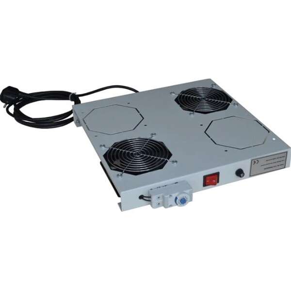 Legrand Rackszekrény ventilátor 19"- 2 ventilátor,termosztá...