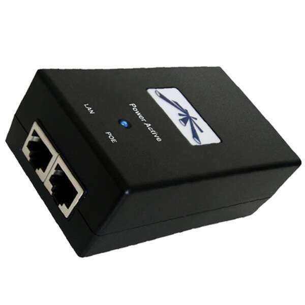 Ubiquiti PoE Injector adapter - POE-48-24W-G (48VDC@0,5A; 24W; 1G...