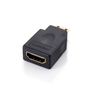 Equip 118914 Mini HDMI to HDMI Adapter, Black - Equip
