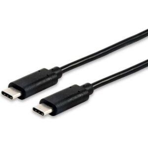 Equip black USB-C to USB-C 2.0 cable - Computers and Accessory
