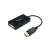 Equip DisplayPort zu VGA, HDMI, DVI Adapter, schwarz