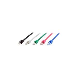 Equip Kábel CAT8.1 S/FTP patch cable, 40Gb/s, 0.5m, black, white, green, red, blue - Equip Patch Cable