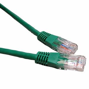 Közelkép az Equip 825444 Zöld CAT5e Ethernet Patch Kábelről - Equip