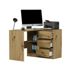Modern Corner Computer Desk N4 - Artisan Oak 98114204 - Computer Desk