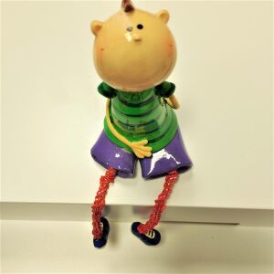 Kerámia Manó Dekoráció - Fiú - Kék