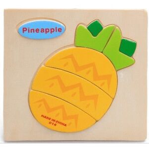 Fa puzzle - Ananász (8 db-os készségfejlesztő játék)