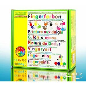 Finger farben - kézzel festő