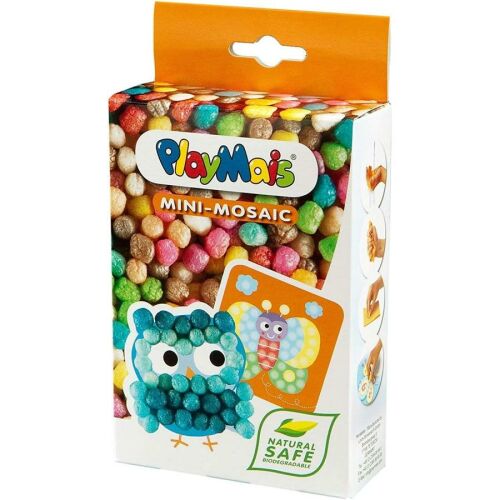 PlayMais Bagoly Mini-Mosaic építőjáték, bagoly design, kreatív játék - Playmais