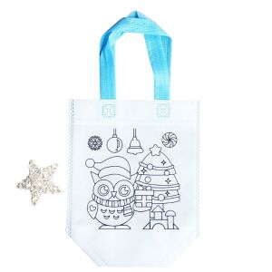 Kis festhető szatyor - bagoly fenyő