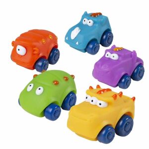 Imaginarium Szörnyeteg Autók - Puha Játékautó Készlet - 5 db