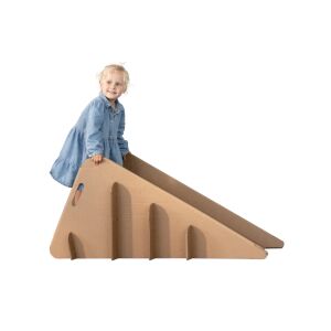 Színezhető karton játék - Karton csúszda