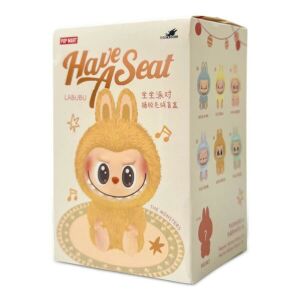 Labubu Have a Seat sorozat meglepetés doboz a Pop Mart-tól. Gyűjthető designer játék. - Gyöngy & Gyöngyfűző