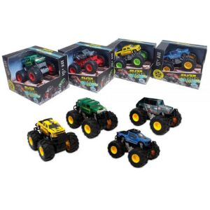 Monster Truck Játékautó - Fém - 1:64